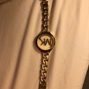 Chain gold Michael kors watch 🤩